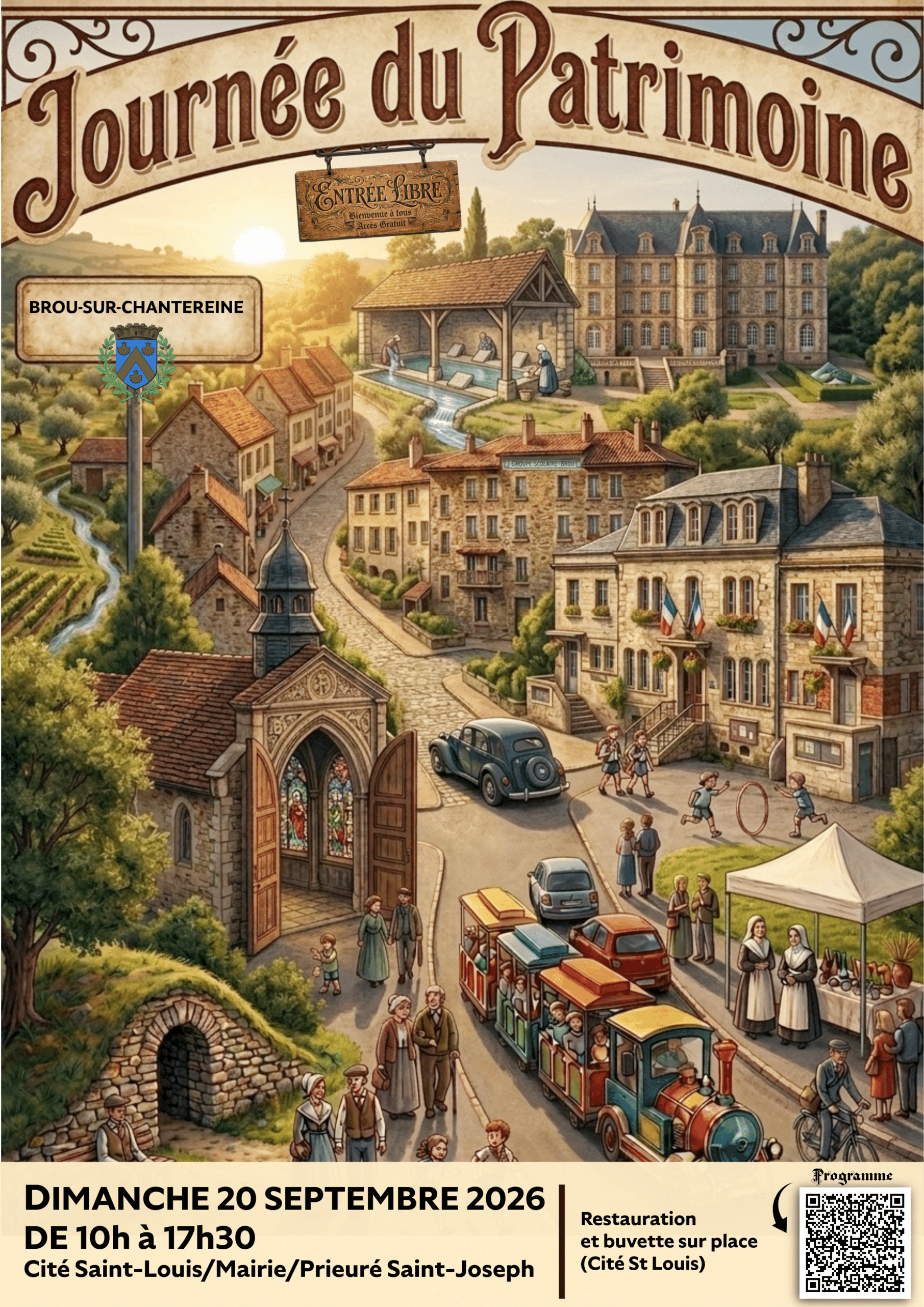 Affiche Journée du patrimoine 2026