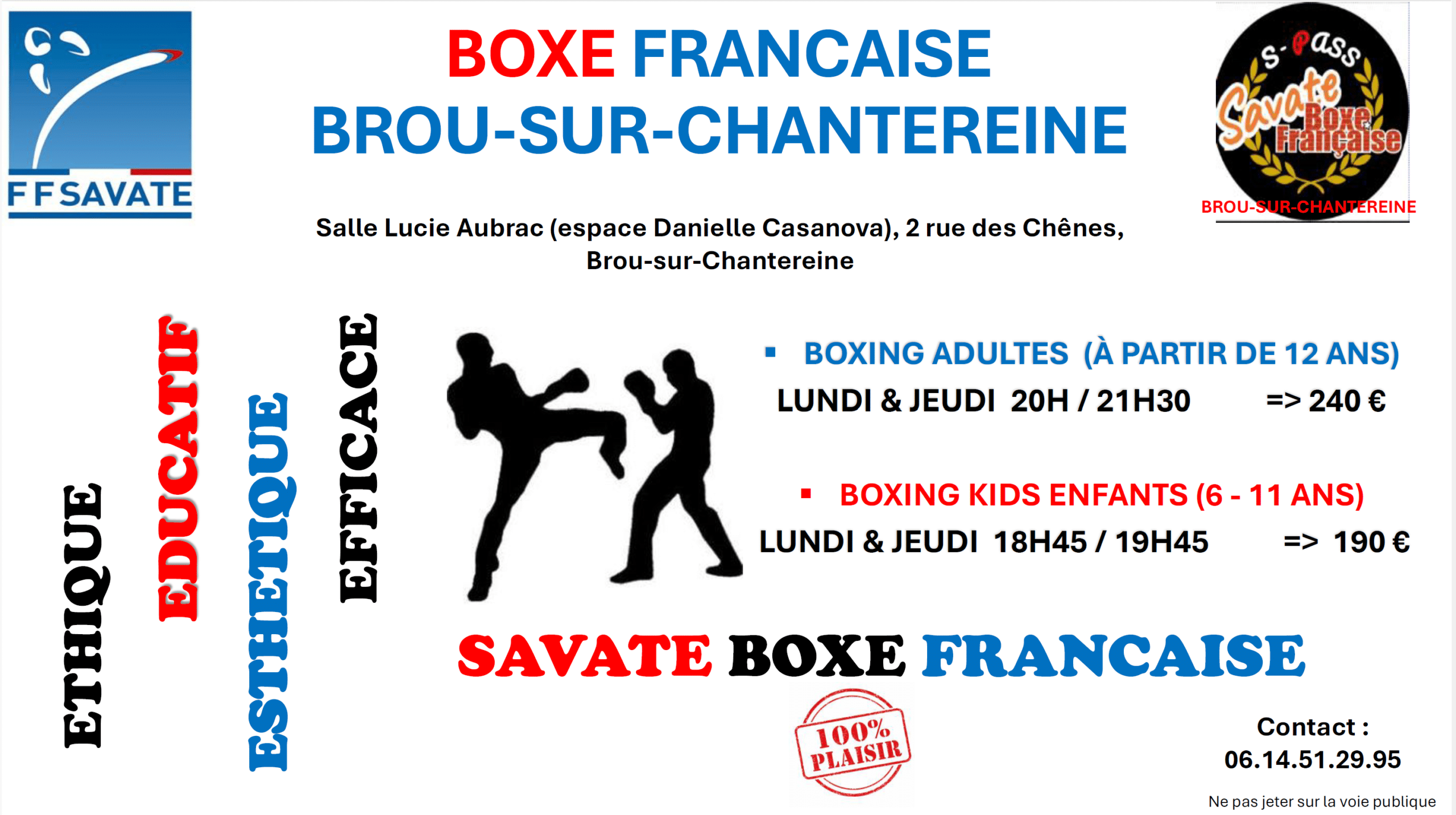 FLYER BOXE FRANCAISE