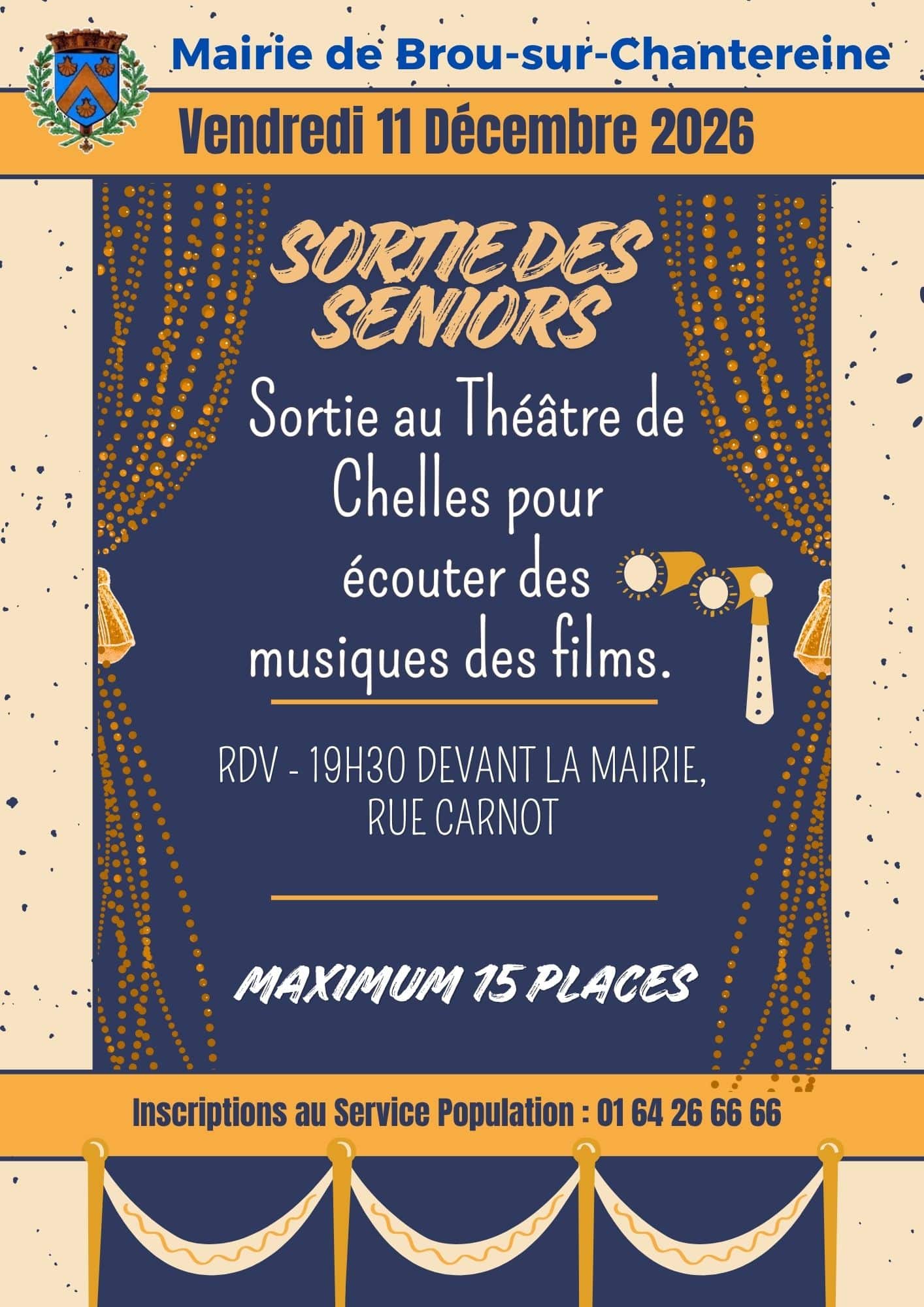 sortie theatre 11 dec
